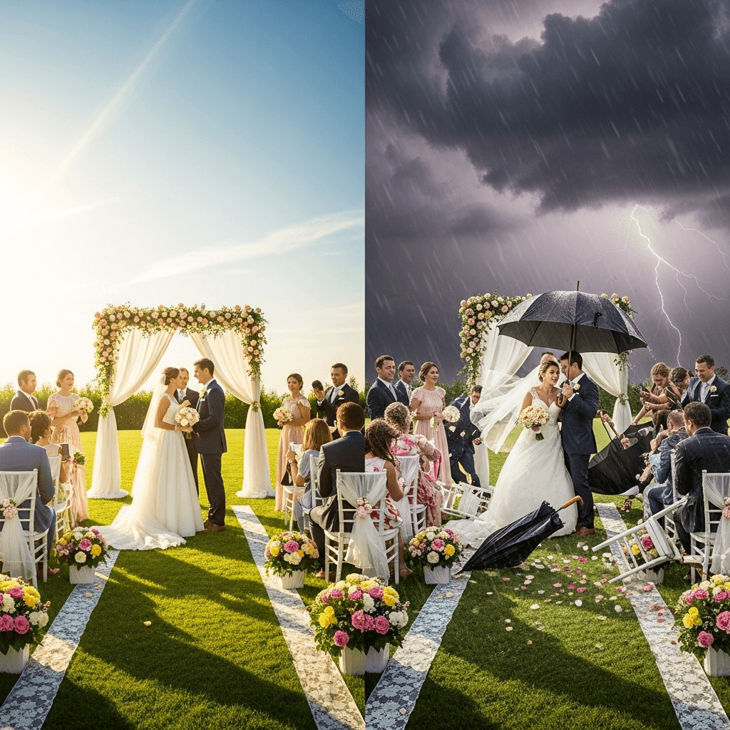 ☀️💍 Why Can’t I Bet on the Weather for My Wedding Day? The Truth About Rain, Odds & Bookmakers 🌧️🎲