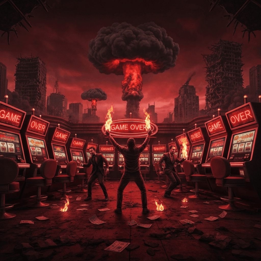 Why Can’t I Bet on the Apocalypse? Gambling, Extinction, and the Collapse of Probability 🧨📉